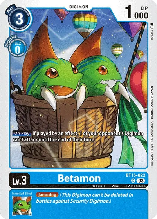 Betamon [Bt15-022] [Exceed Apocalypse] 1