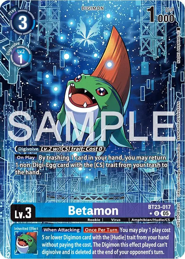 Betamon [Bt23-017] (Hacker's Slumber Box Promotion Pack) [Hackers' Slumber] 1