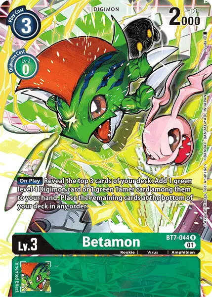 Betamon [Bt7-044] (Alternate Art) [Next Adventure] 1