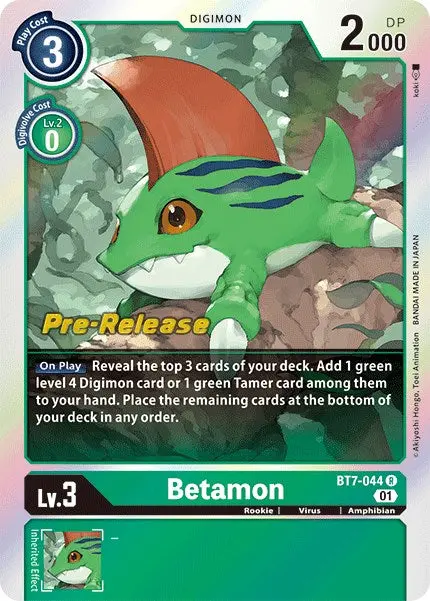 Betamon [Bt7-044] [Next Adventure Pre-Release Cards] 1