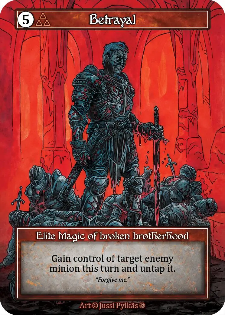Betrayal (Foil) [Gothic] 1