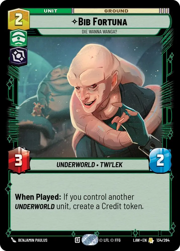 Bib Fortuna - Die Wanna Wanga? (134/264) (134/264) [A Lawless Time] 1