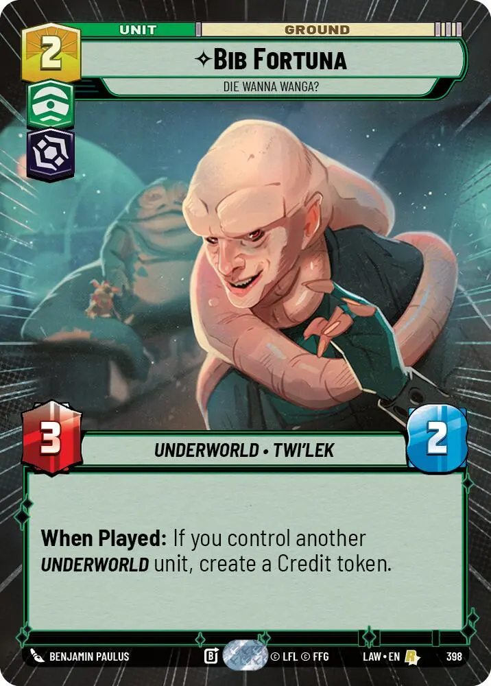 Bib Fortuna - Die Wanna Wanga? (398) (Hyperspace) (398) [A Lawless Time] 1