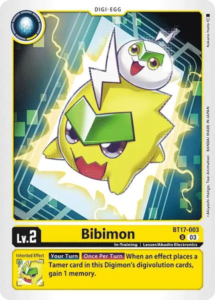 Bibimon [Bt17-003] [Secret Crisis] 1