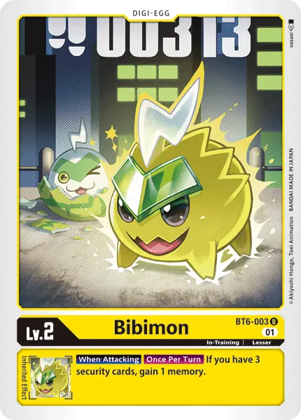 Bibimon [Bt6-003] [Double Diamond] 1