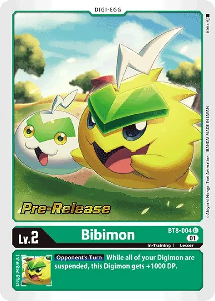 Bibimon [Bt8-004] [New Awakening Pre-Release Cards] 1