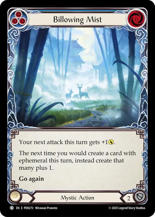 Billowing Mist (Blue) (Regular) [Pen272] (Compendium Of Rathe) 1