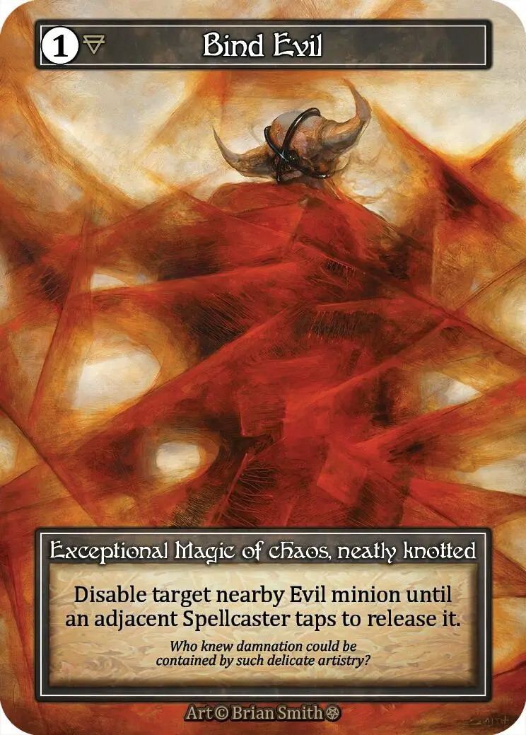 Bind Evil (Foil) [Gothic] 1