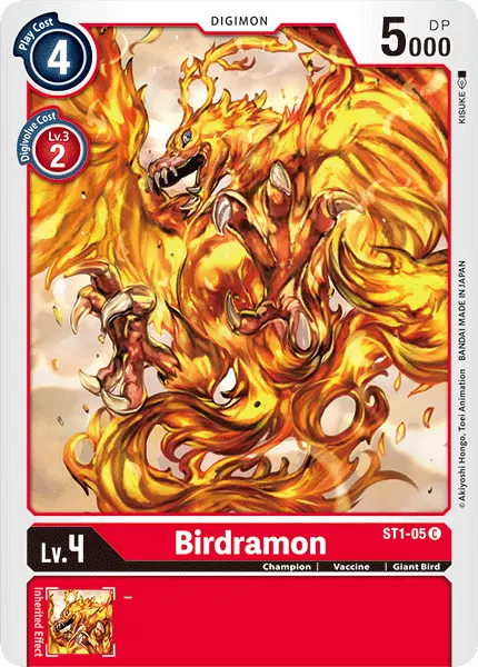 Birdramon [St1-05] [Starter Deck: Gaia Red] 1