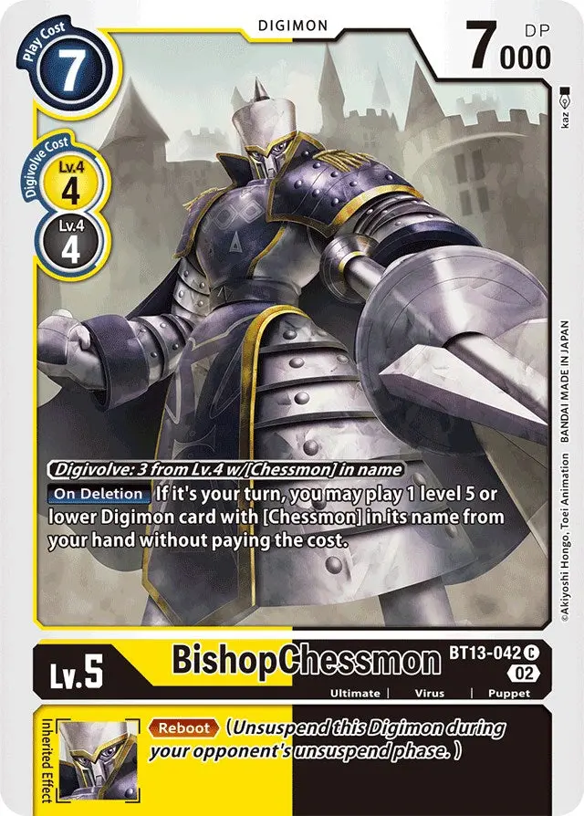 Bishopchessmon [Bt13-042] [Versus Royal Knights Booster] 1