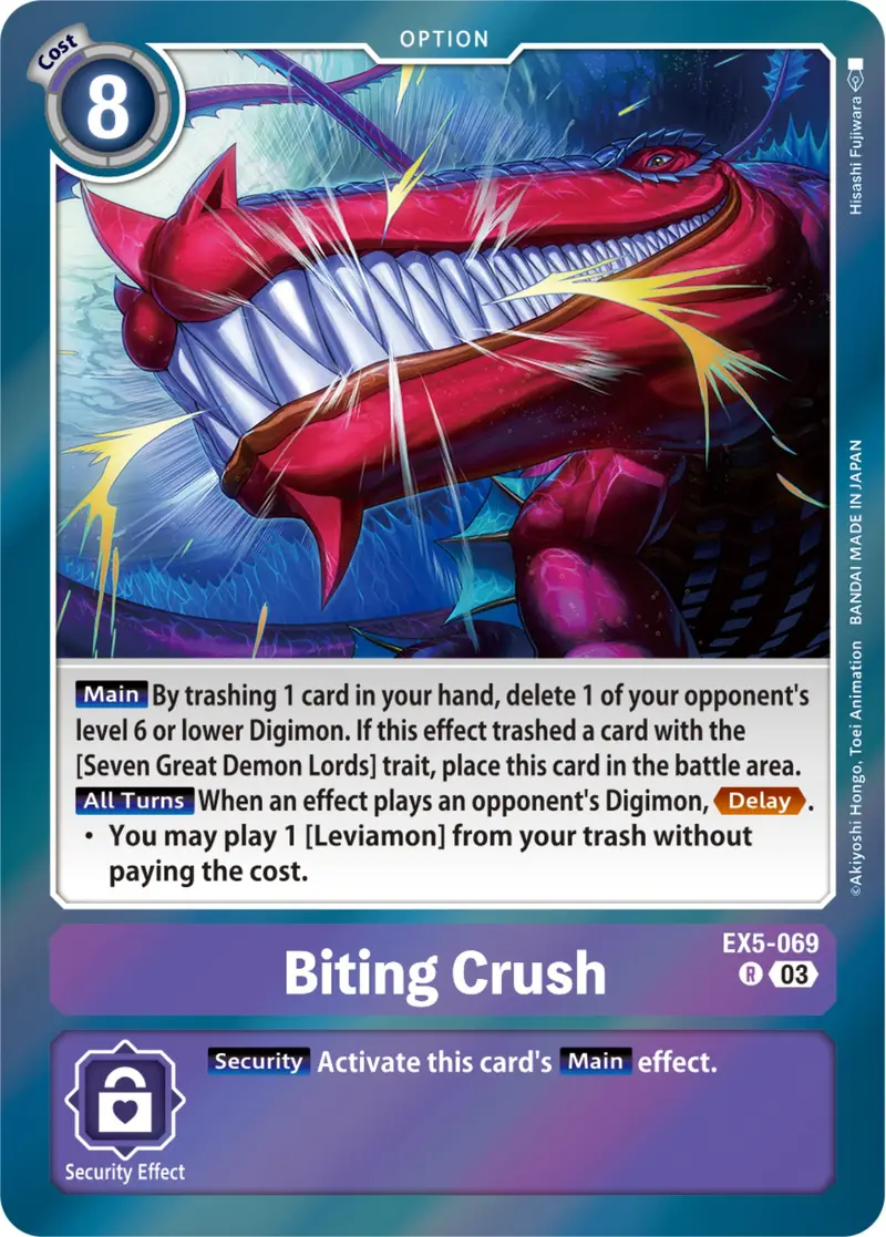Biting Crush [Ex5-069] [Animal Colosseum] 1