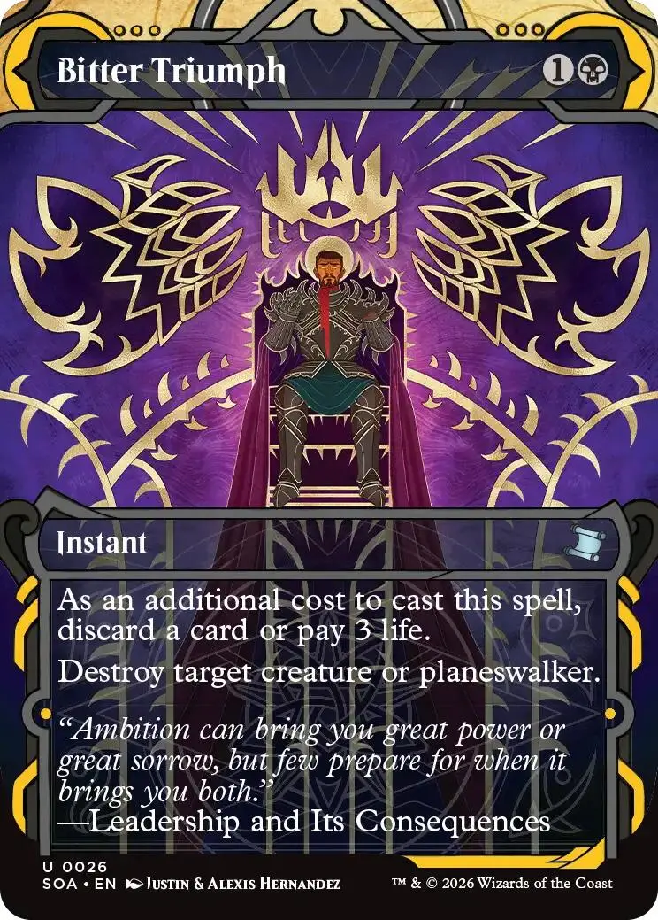 Bitter Triumph [Secrets Of Strixhaven: Mystical Archive] 1