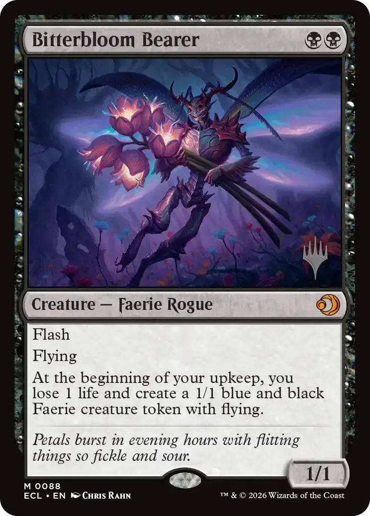 Bitterbloom Bearer [Lorwyn Eclipsed Promos] 1