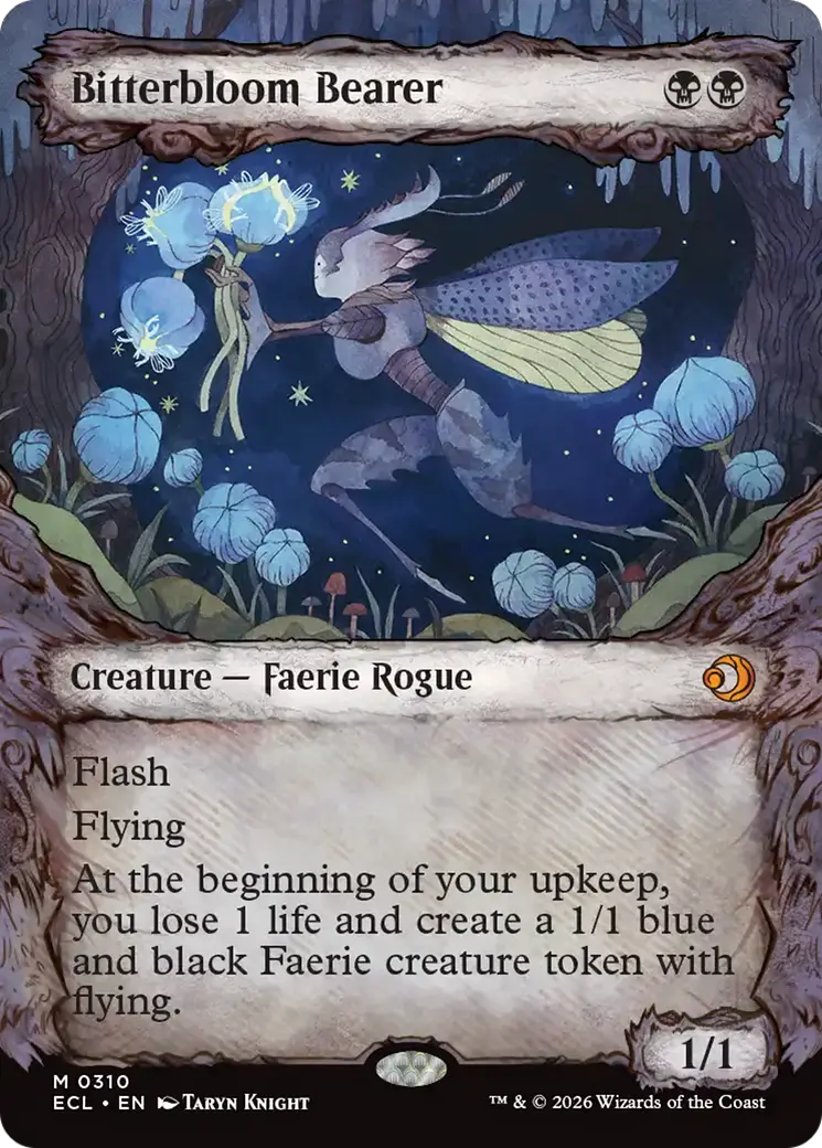 Bitterbloom Bearer (Showcase) [Lorwyn Eclipsed] 1
