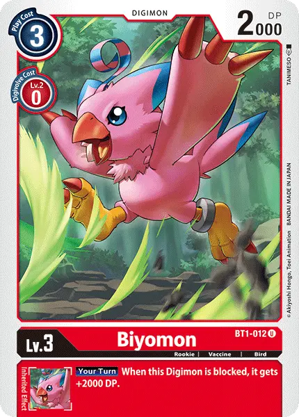 Biyomon [Bt1-012] [Release Special Booster Ver.1.0] 1