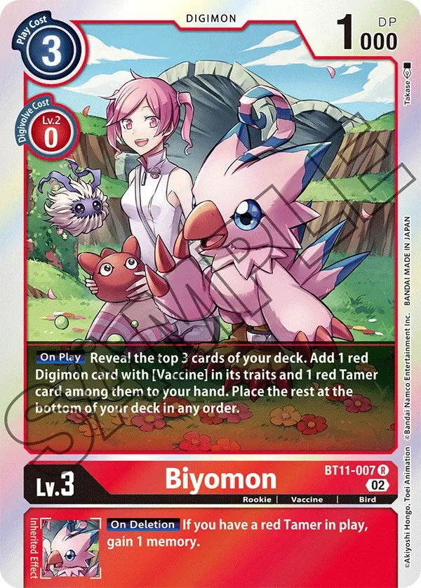 Biyomon [Bt11-007] [Dimensional Phase] 1