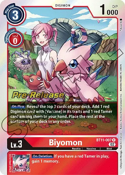 Biyomon [Bt11-007] [Dimensional Phase Pre-Release Promos] 1