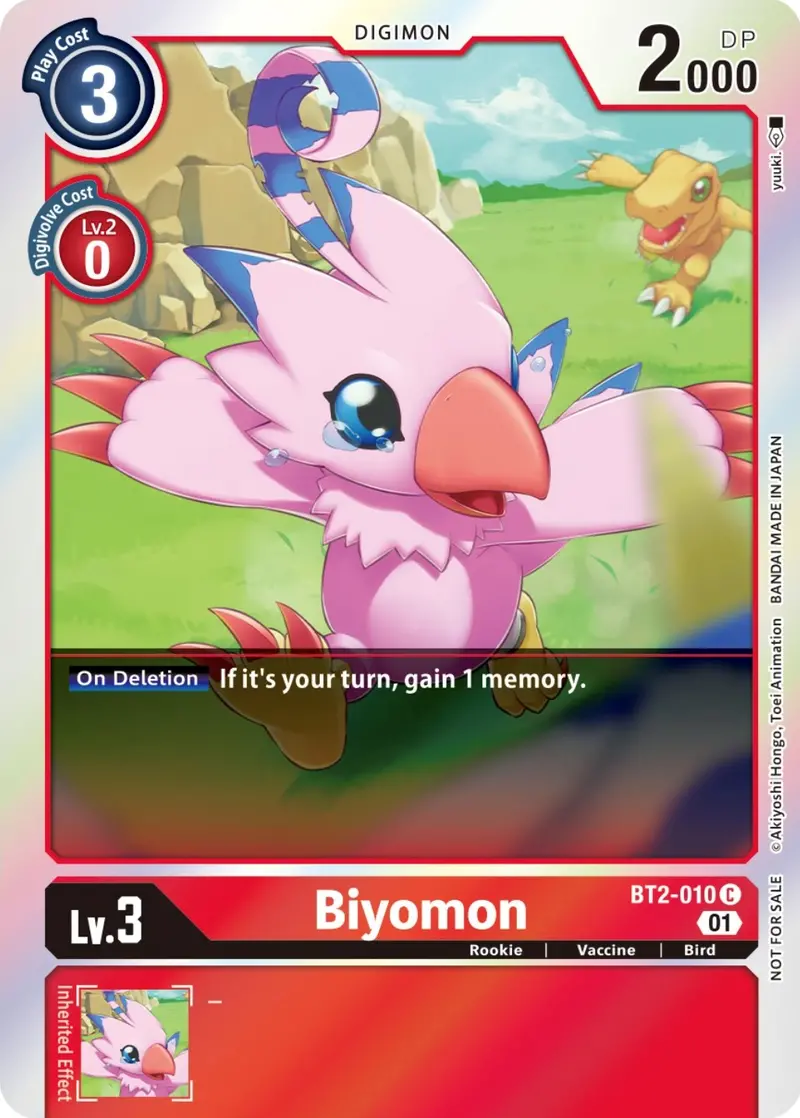 Biyomon [Bt2-010] (St-11 Special Entry Pack) [Release Special Booster Promos] 1