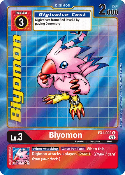 Biyomon [Ex1-002] (Alternate Art) [Classic Collection] 1