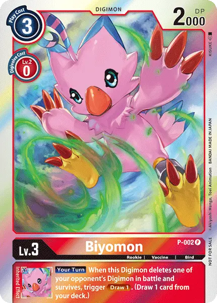 Biyomon [P-002] [Promotional Cards] 1