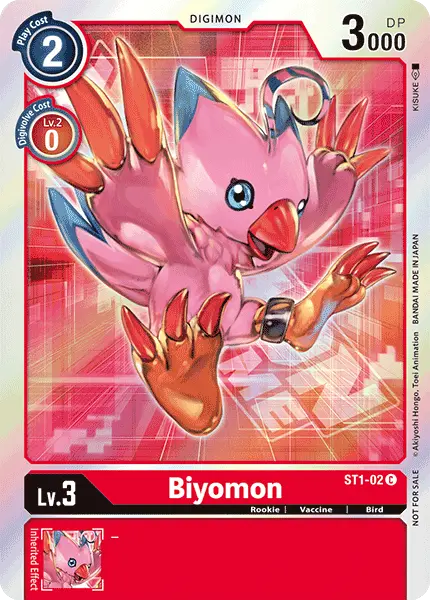 Biyomon [St1-02] (Event Pack) [Starter Deck: Gaia Red Promos] 1