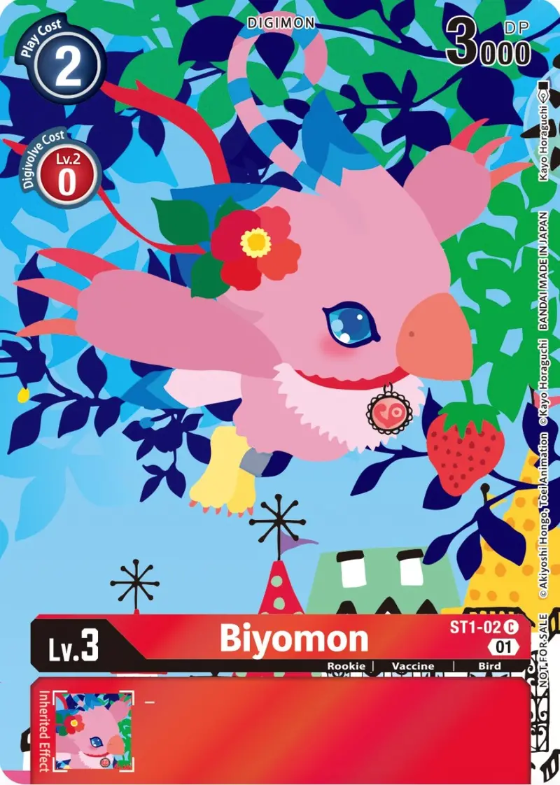 Biyomon [St1-02] (Tamer's Card Set 2 Floral Fun) [Starter Deck: Gaia Red Promos] 1