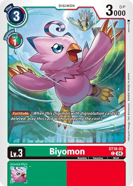 Biyomon [St18-02] [Starter Deck: Guardian Vortex] 1