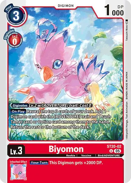 Biyomon [St20-02] [Starter Deck: Protector Of Light] 1