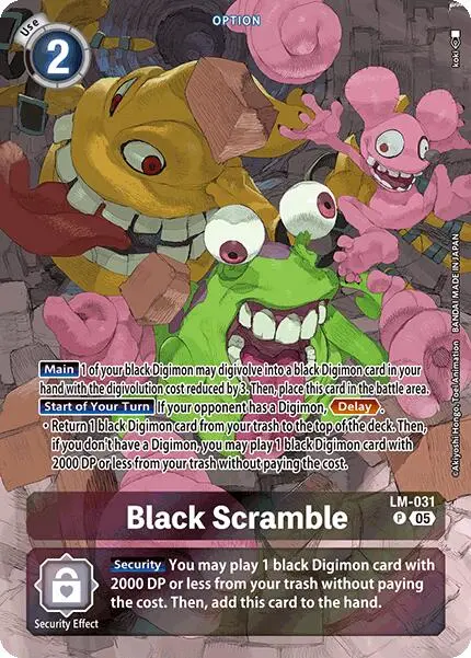 Black Scramble [Lm-031] (Alternate Art) [Starter Deck: Hero Of Hope] 1