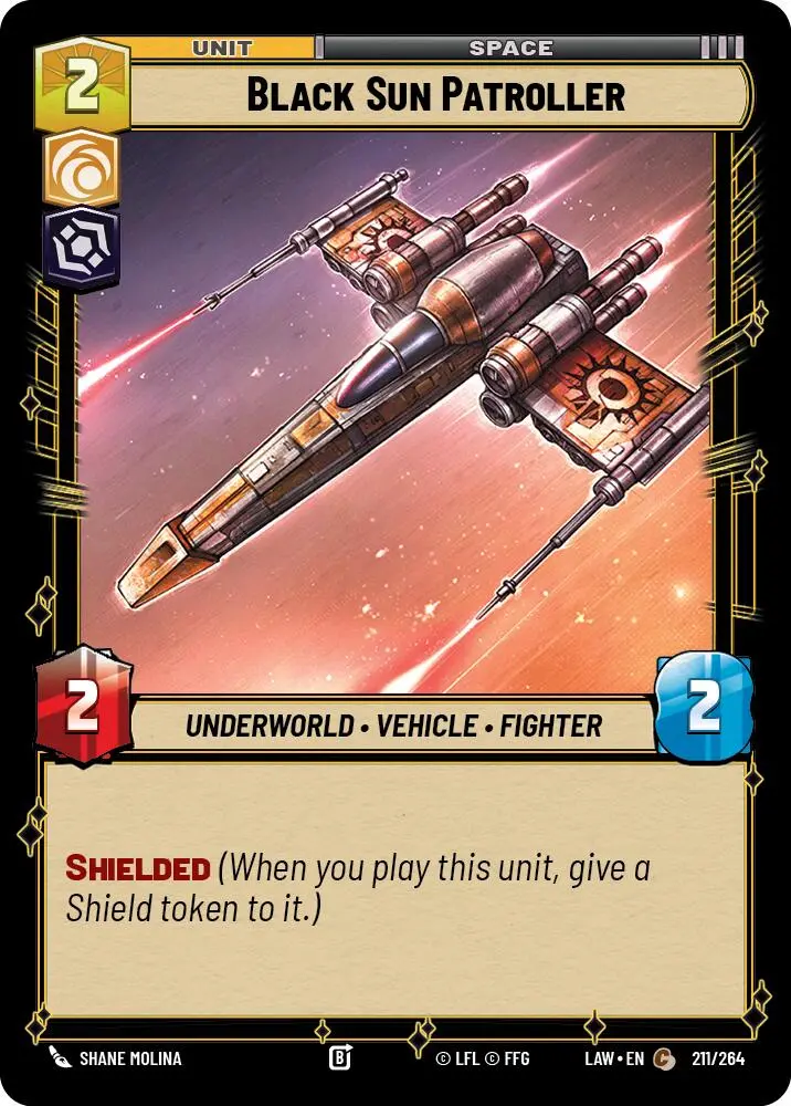 Black Sun Patroller (211/264) (211/264) [A Lawless Time] 1