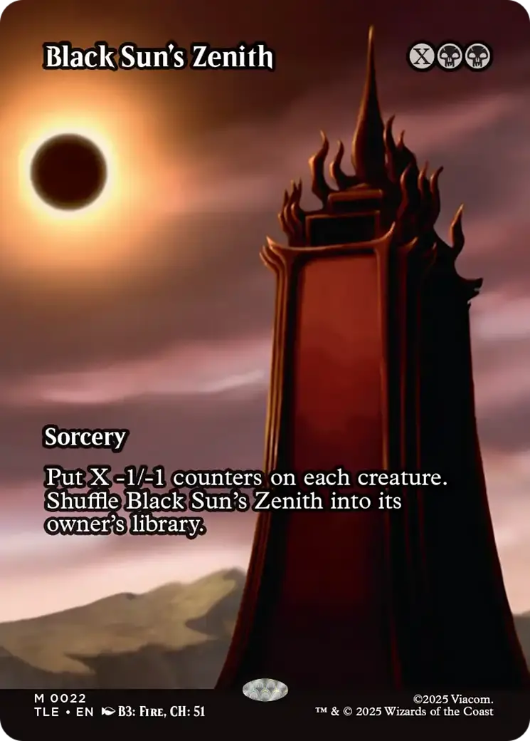 Black Sun's Zenith (Borderless) [Avatar: The Last Airbender: Eternal-Legal] 1