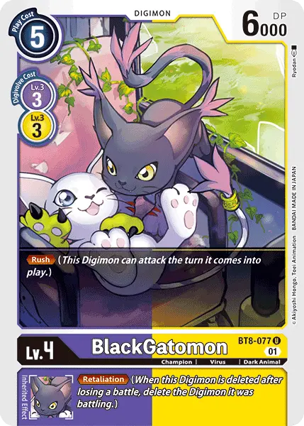 Blackgatomon [Bt8-077] [New Awakening] 1