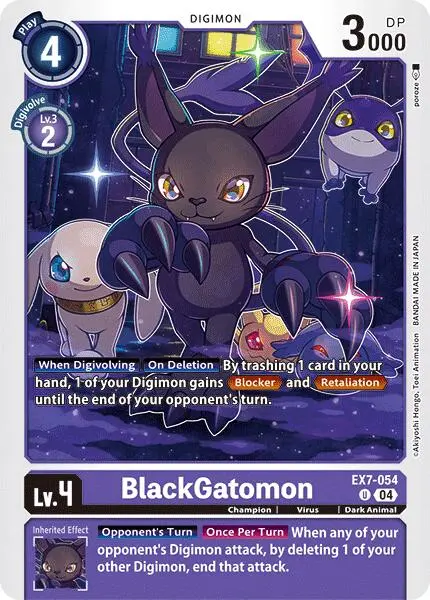 Blackgatomon [Ex7-054] [Digimon Liberator] 1
