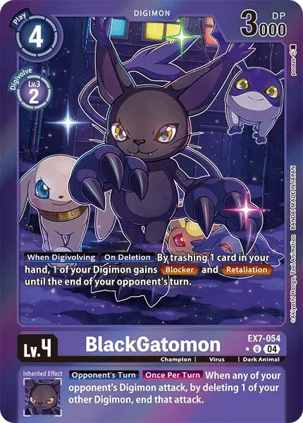 Blackgatomon [Ex7-054] (Foil) [Digimon Liberator] 1