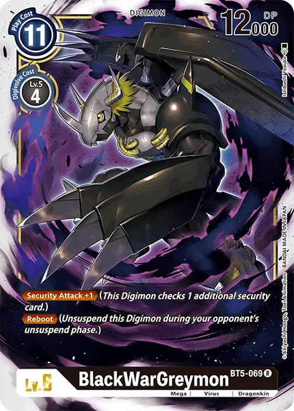Blackwargreymon [Bt5-069] [Battle Of Omni] 1