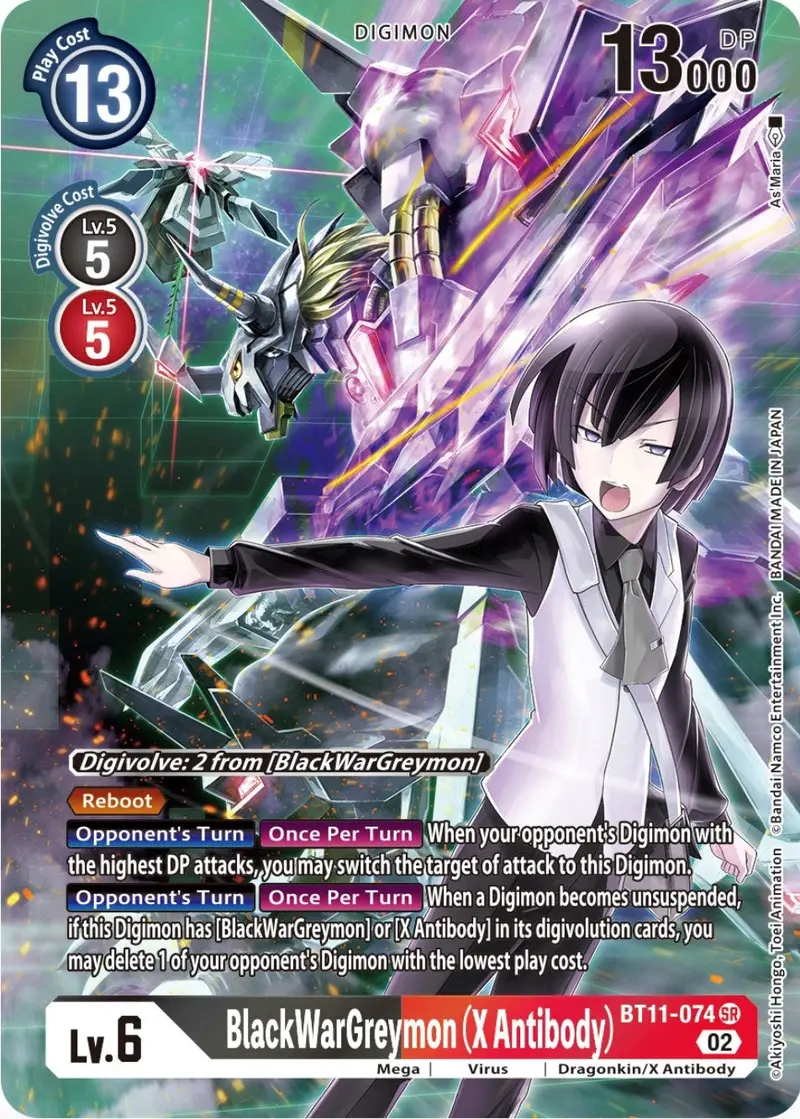 Blackwargreymon (X Antibody) [Bt11-074] (Alternate Art) [Dimensional Phase] 1
