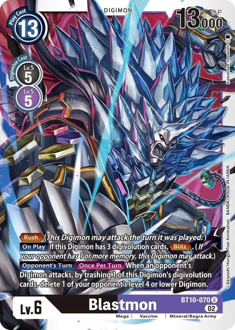 Blastmon [Bt10-070] [Xros Encounter] 1