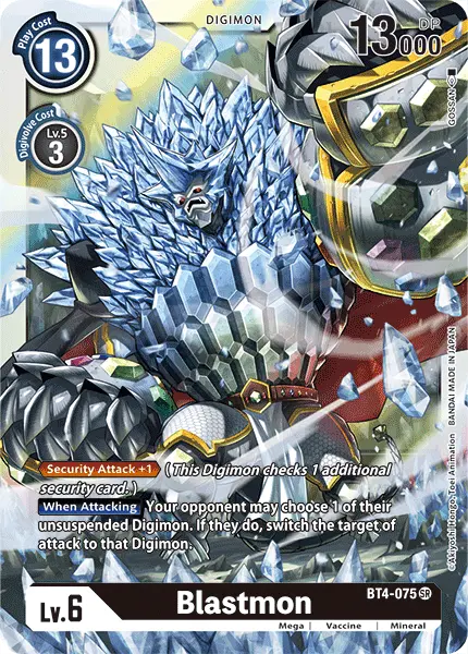 Blastmon [Bt4-075] [Great Legend] 1