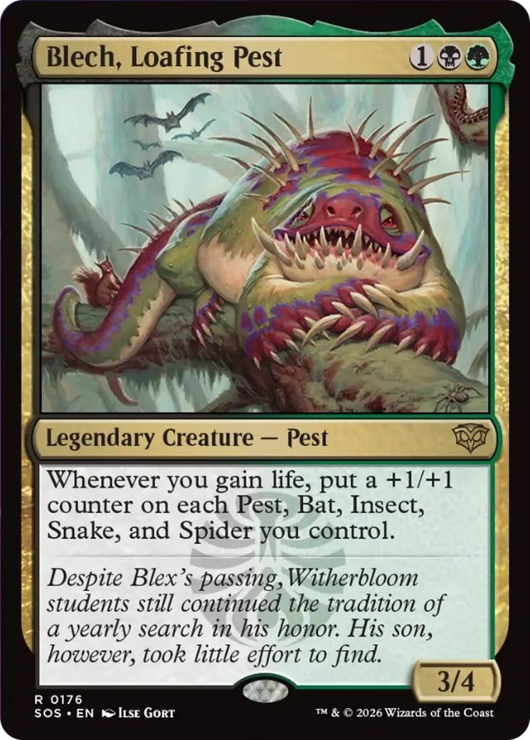 Blech, Loafing Pest [Secrets Of Strixhaven] 1