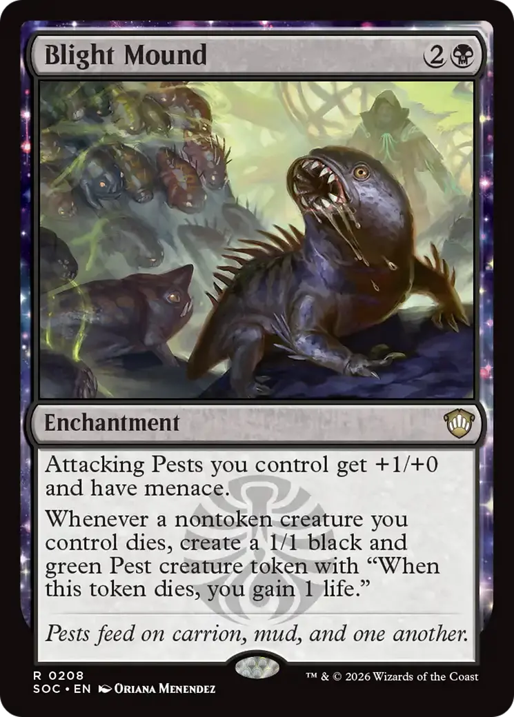 Blight Mound [Secrets Of Strixhaven Commander] 1