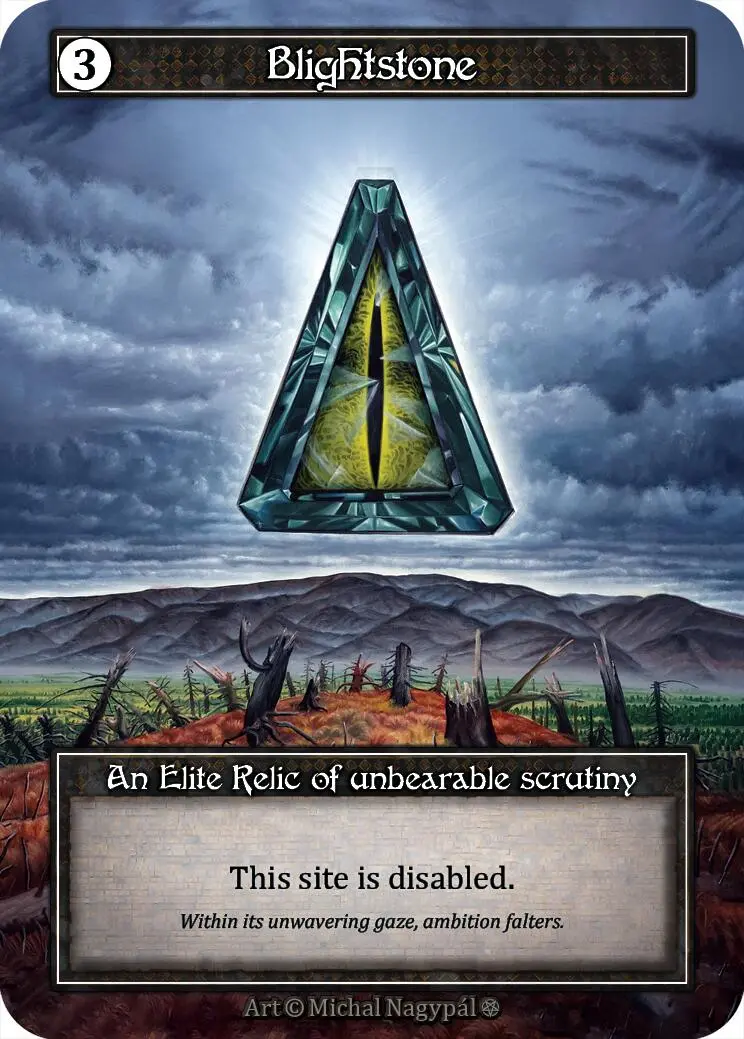 Blightstone (Foil) [Gothic] 1