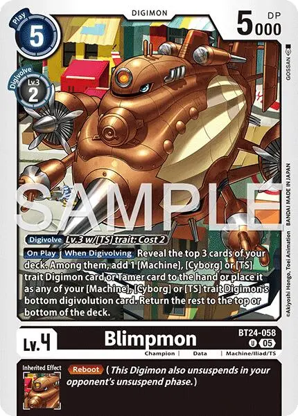 Blimpmon [Bt24-058] [Time Stranger] 1