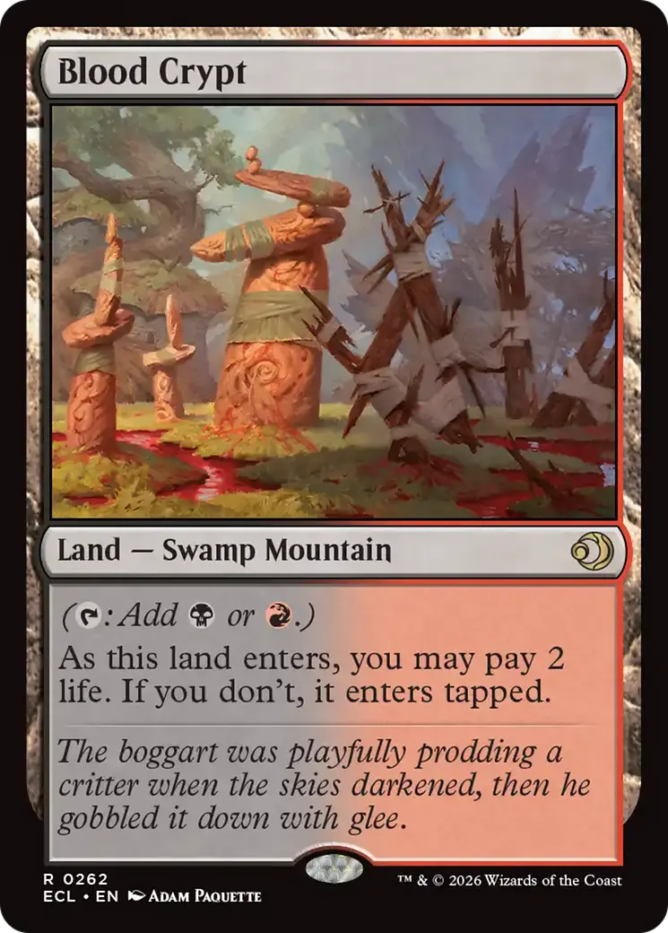 Blood Crypt [Lorwyn Eclipsed] 1