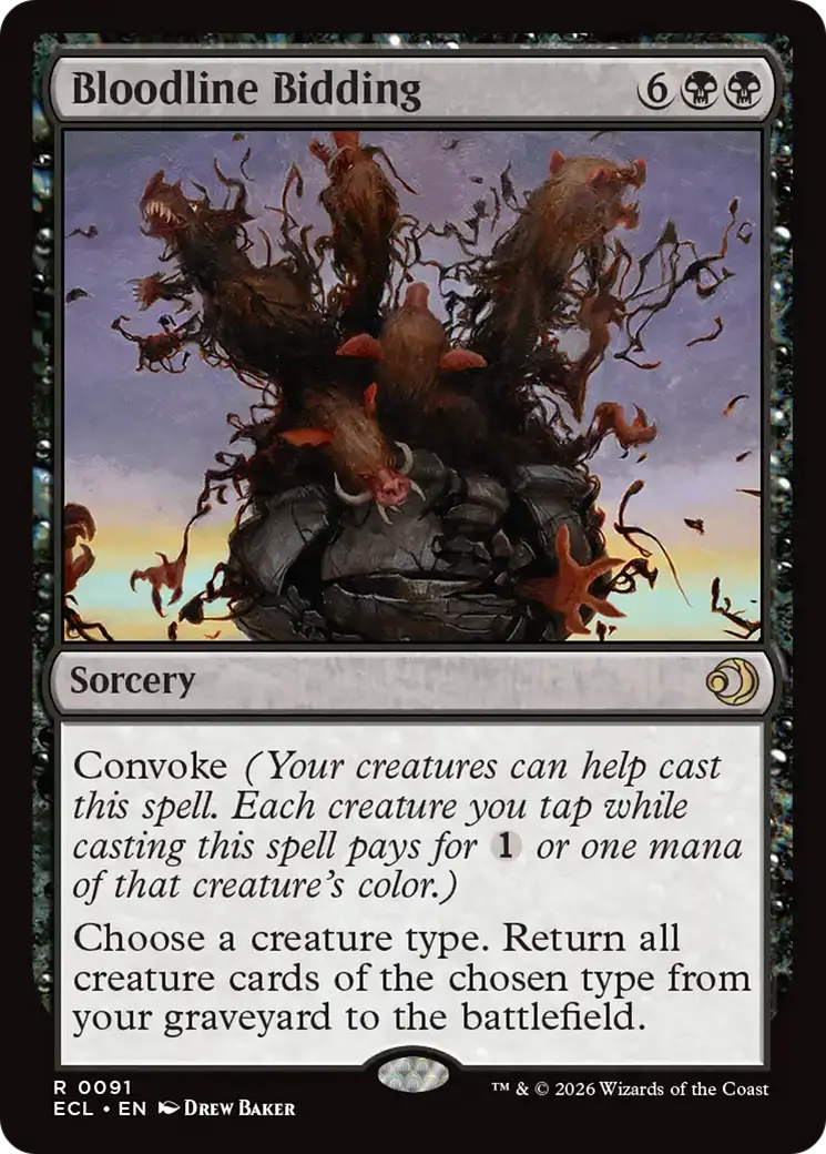 Bloodline Bidding [Lorwyn Eclipsed] 1
