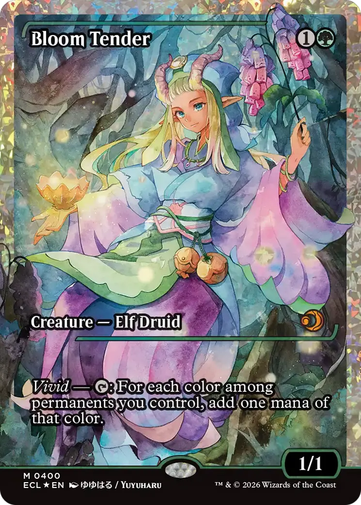 Bloom Tender (0400) (Showcase) (Fracture Foil) [Lorwyn Eclipsed] 1