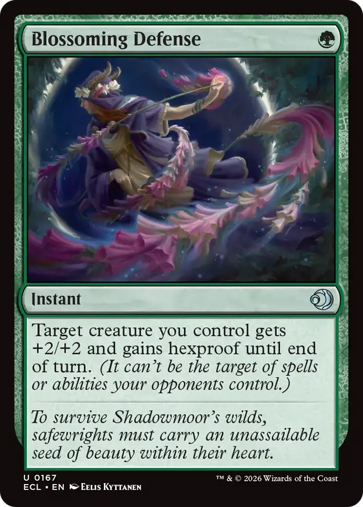 Blossoming Defense [Lorwyn Eclipsed] 1