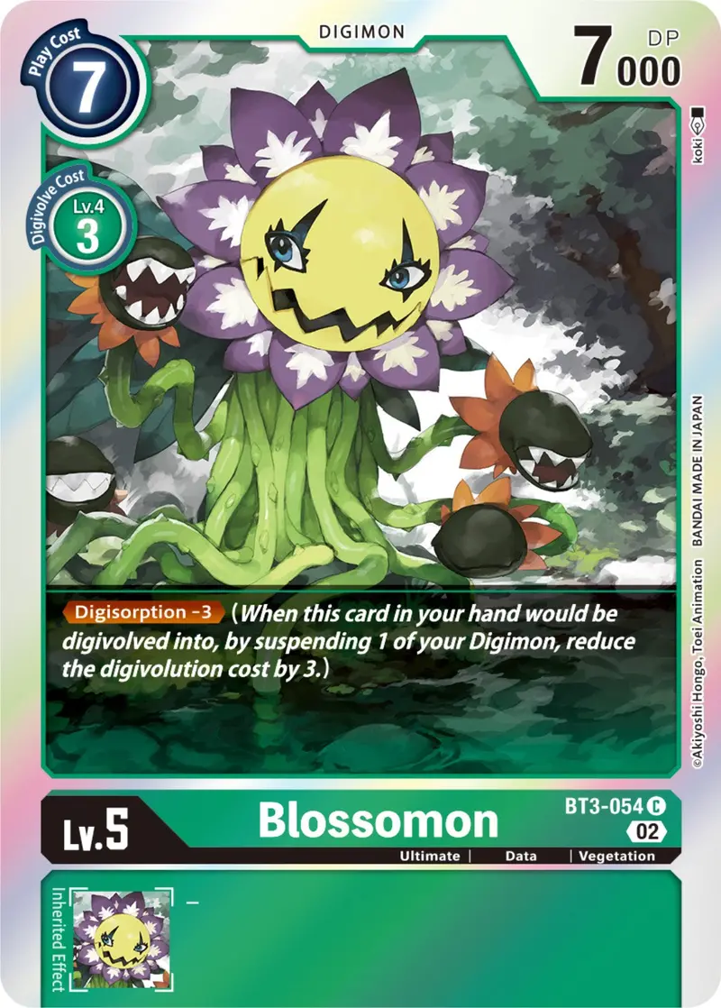 Blossomon [Bt3-054] [Resurgence Booster] 1