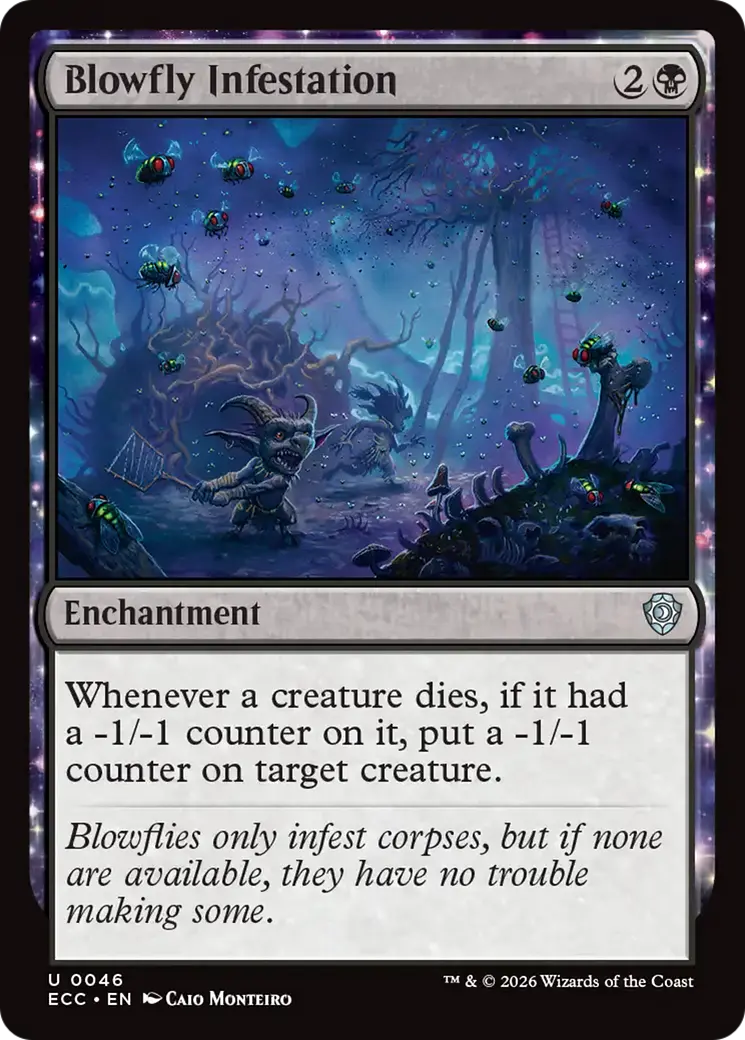 Blowfly Infestation [Lorwyn Eclipsed Commander] 1