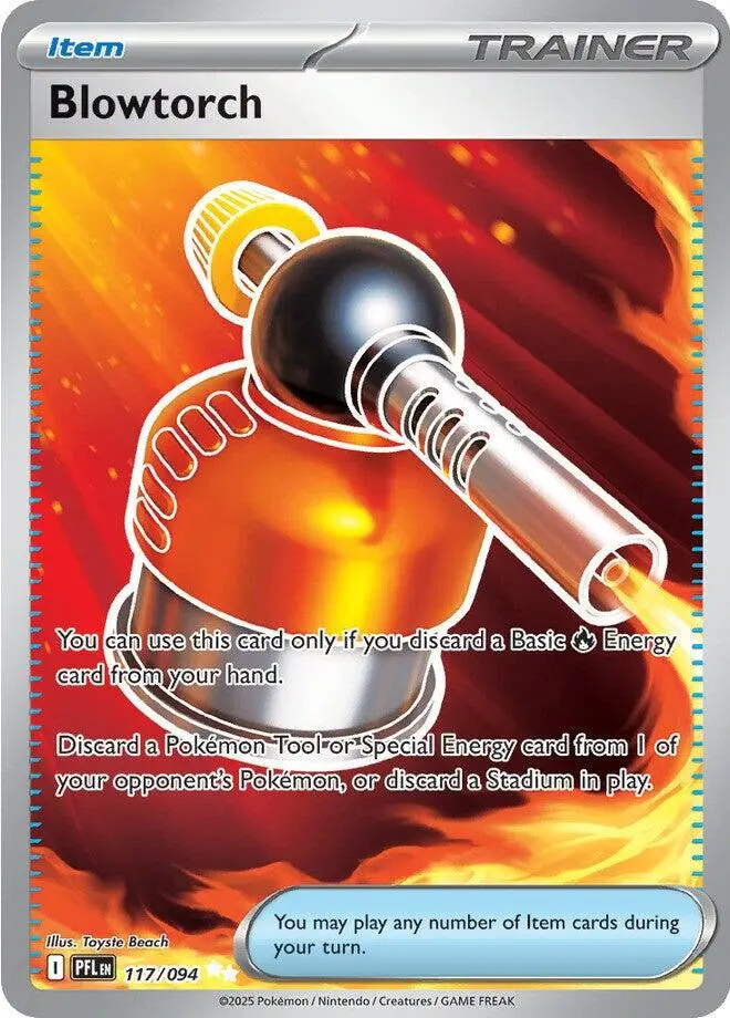 Blowtorch (117/094) [Mega Evolution: Phantasmal Flames] 1