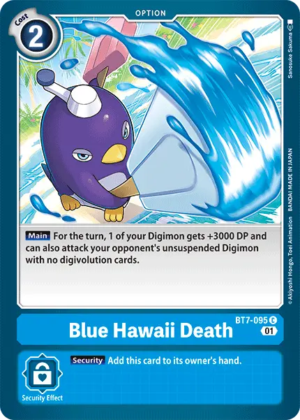 Blue Hawaii Death [Bt7-095] [Next Adventure] 1